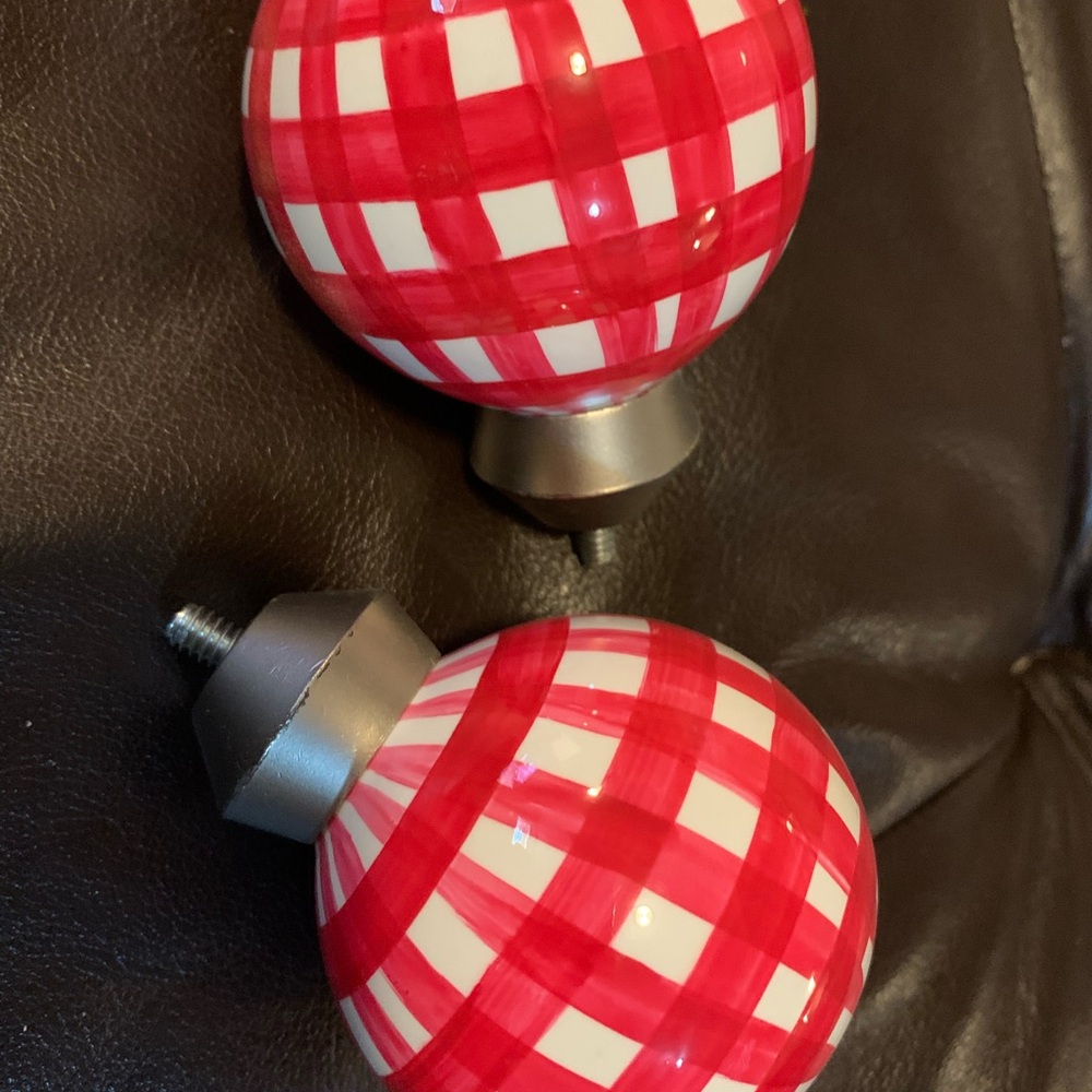 POTTERY BARN KIDS Glass Finial Sets (2 sets)